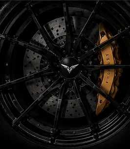 Velarti concept art: wheel and caliper detail